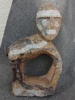 Stenen Tribal Art beeldje "Maya, Azteken", Antiek en Kunst, Kunst | Niet-Westerse kunst, Ophalen of Verzenden