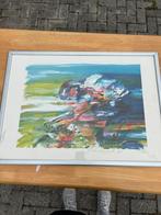 Kunstwerk fietser – limited edition (nr. 288/600) – 1990, Ophalen