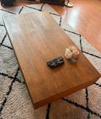 Eikenhouten salontafel, Huis en Inrichting, Tafels | Salontafels, Ophalen, Gebruikt, 100 tot 150 cm, 50 tot 100 cm