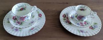 Royal Albert Flower of the month ontbijtset beschikbaar voor biedingen