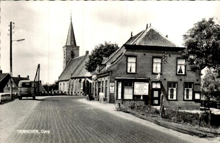 Tiendorp- Dorp, Verzamelen, Ansichtkaarten | Nederland, Gelopen, Utrecht, Voor 1920, Ophalen of Verzenden