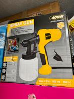 Spuitpistool Electrisch Spray Gun 400W Verfspuit, Doe-het-zelf en Verbouw, Ophalen of Verzenden, Zo goed als nieuw, Verfspuit of Verfpomp
