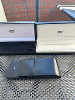 Montblanc Meisterstuck Etui en MB lege boxen., Verzamelen, Pennenverzamelingen, Ophalen of Verzenden, Nieuw, Overige typen, Mont Blanc