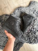 Christian Louboutin Lou Spikes Hightop Men's Black Size 40, Christian Louboutin, Zwart, Ophalen of Verzenden, Sneakers of Gympen