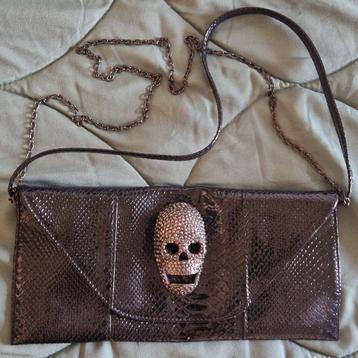 Skull Handtasje 30x+15 cm beschikbaar voor biedingen