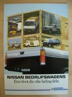 Nissan King Cab Patrol Urvan Cabster Vanette Brochure 1986, Ophalen, Nissan, Zo goed als nieuw, Nissan