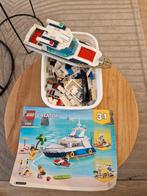 Yacht lego creator 3 in 1, Ophalen of Verzenden, Zo goed als nieuw