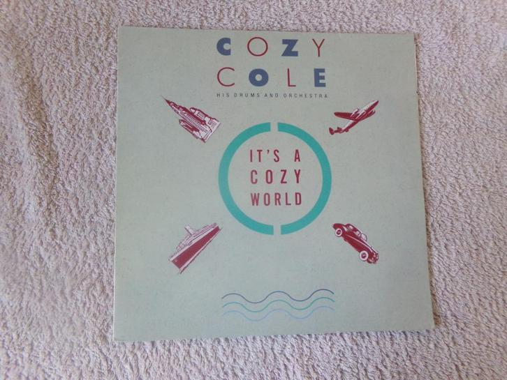 Cozy Cole - it's a cozy world, Cd's en Dvd's, Vinyl | Jazz en Blues, Zo goed als nieuw, Jazz, 1980 tot heden, 12 inch, Verzenden