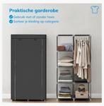 2 Praktische Garderobekast met legruimte en hangruimte, Huis en Inrichting, Ophalen, Nieuw, 50 tot 100 cm, Met hangruimte