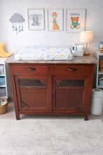Vintage Commode/Dressoir met Marmeren Blad, Huis en Inrichting, Kasten | Dressoirs, Gebruikt, Overige materialen, Met deur(en)