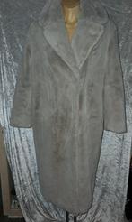 Super leuke Lange teddy Jas maat s -36, Ophalen of Verzenden, Zo goed als nieuw, Maat 36 (S), Beige