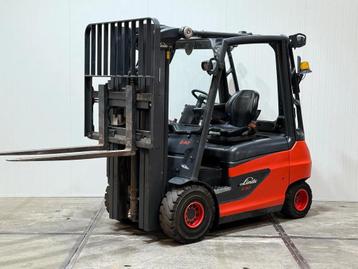Linde E30-01 triplex sideshift Freelift [863UUR!] weegsystee beschikbaar voor biedingen