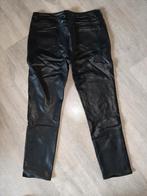 NORFY leatherlook broek, Kleding | Dames, Positiekleding, Verzenden, Zwart, Maat 46/48 (XL) of groter, Zo goed als nieuw
