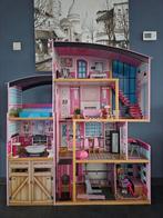 Groot houten poppenhuis Kidkraft, Ophalen, Zo goed als nieuw, Poppenhuis