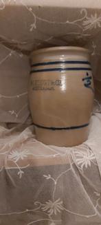zeldzame stenen pot van vischhandel p.c. Klugt &amp;co, Antiek en Kunst, Antiek | Keramiek en Aardewerk, Ophalen of Verzenden