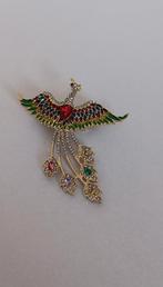 Feniks broche, Overige materialen, 4 tot 7 cm, Overige kleuren, Nieuw