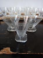 Art Deco Valerysthal Portieux glaswerk verzameling, Verzamelen, Glas en Borrelglaasjes, Ophalen of Verzenden, Zo goed als nieuw