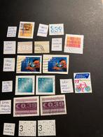 Collectie variëteit misdruk kleur verschoven, Postzegels en Munten, Postzegels | Nederland, Ophalen of Verzenden, Na 1940, Gestempeld