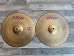 Invader Hihat Bekkens 14" - West-Germany - Vintage, Muziek en Instrumenten, Ophalen of Verzenden, Gebruikt, Overige merken