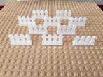 10 nieuwe lego picket fence / plank hekjes ( 33303 ) wit, Ophalen of Verzenden, Nieuw, Losse stenen, Lego