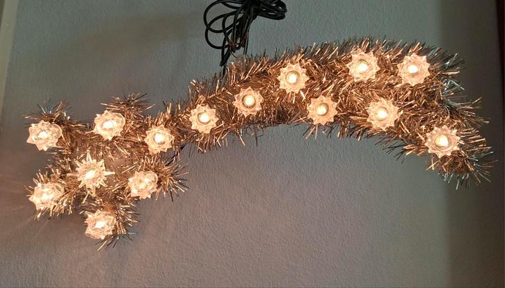 Kerstster, Ster van Bethlehem,Vallende Ster jaren 60, Diversen, Kerst, Gebruikt, Ophalen of Verzenden