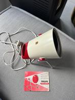 Philips infrarood lamp vintage, Huis en Inrichting, Lampen | Vloerlampen, Ophalen, Gebruikt, Minder dan 100 cm
