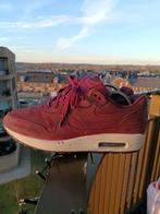 Nike Air Max 1 Prm Suède Bordeaux 44.5 / 10.5, Overige kleuren, Nike, Ophalen of Verzenden, Sneakers of Gympen