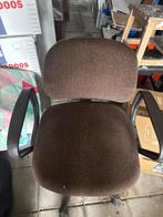 Bureau stoel, Huis en Inrichting, Ophalen, Gebruikt, Bruin, Bureaustoel