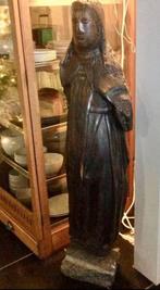 ANTIEK BEELD VAN HOUT 18e eeuws, Antiek en Kunst, Ophalen