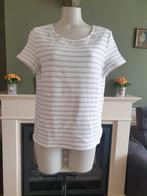 Taifun mooie licht grijs witte truitje 44 L Gratis Verzenden, Kleding | Dames, Truien en Vesten, Verzenden, Maat 42/44 (L), Zo goed als nieuw