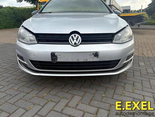 Voorbumper Volkswagen Golf 7 VII LA7W, Auto-onderdelen, Carrosserie en Plaatwerk, Bumper, Volkswagen, Voor, Gebruikt, Herkomst onderdeel bekend