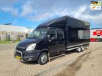 Iveco 40C17 BE Clixtar, Dubbel cabine, Veldhuizen trailer, 5490 kg, Euro 5, Gebruikt, Zwart