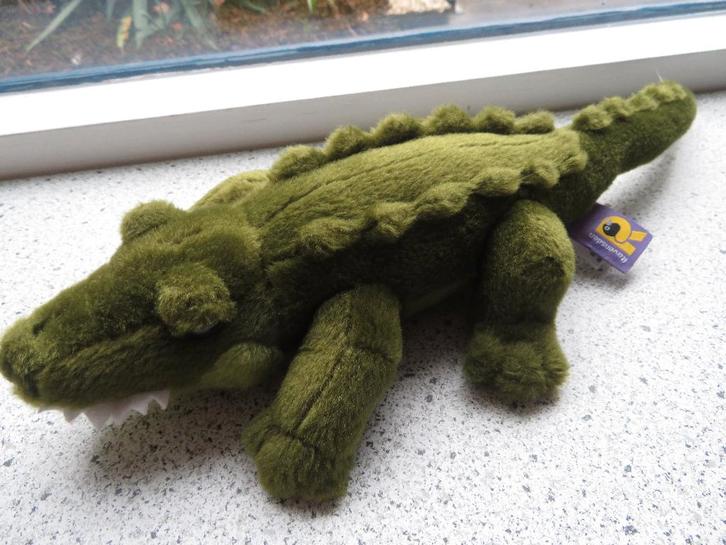 Krokodil merk Ravensden meet ca 36 cm lang, Kinderen en Baby's, Speelgoed | Knuffels en Pluche, Zo goed als nieuw, Overige typen