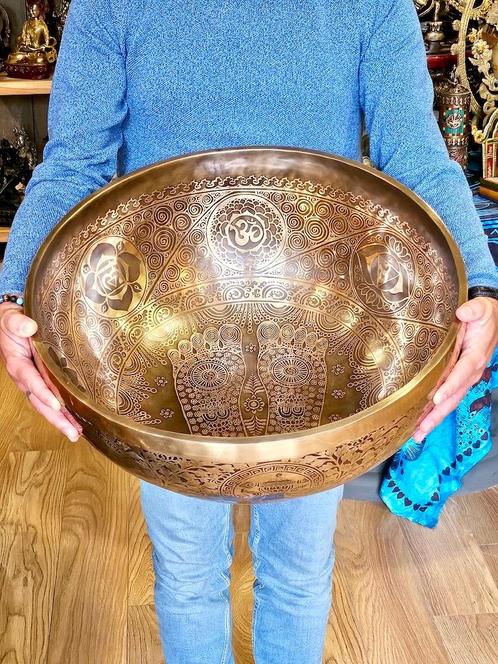 KLANKSCHAAL WAAR JE IN KUNT STAAN 51 CM, Muziek en Instrumenten, Percussie, Nieuw, Overige soorten, Ophalen of Verzenden