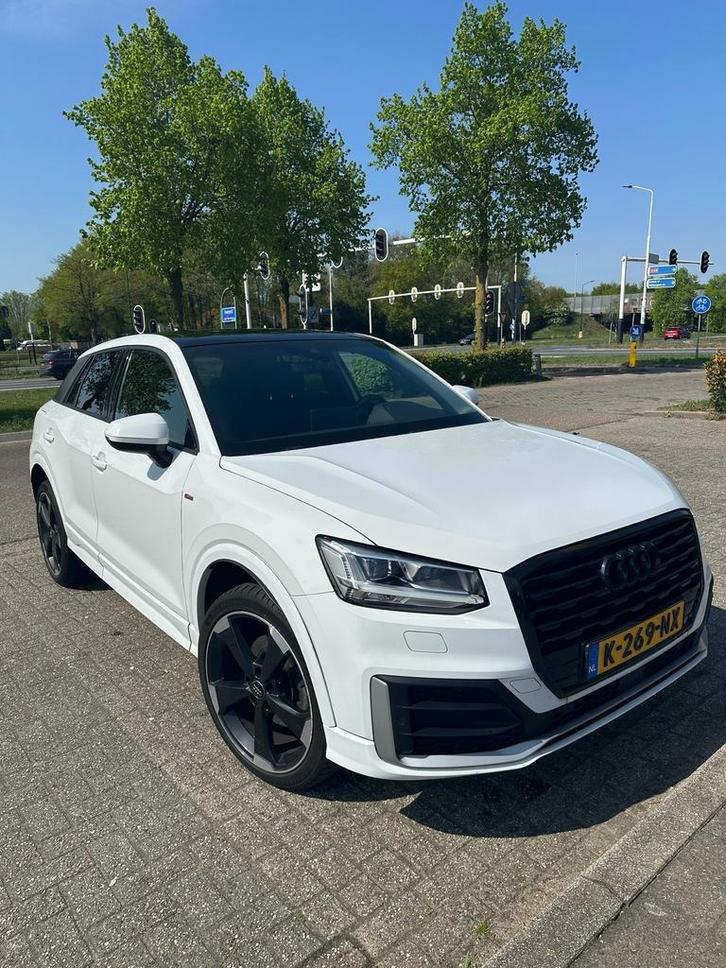 Audi Q2 1.4 Tfsi CoD 150pk S Tronic 2017 Wit, Auto's, Audi, Particulier, Q2, Benzine, C, SUV of Terreinwagen, Automaat, Geïmporteerd