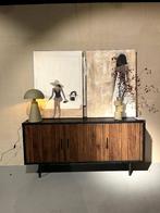 dressoir, Zwart/ bruin., Huis en Inrichting, Kasten | Dressoirs, Ophalen, Met deur(en), 150 tot 200 cm, Nieuw