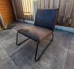 Fauteuil Cooper - leatherlook - bruin, Huis en Inrichting, Fauteuils, Ophalen, Overige materialen, Minder dan 75 cm, Zo goed als nieuw