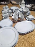 80 delig servies, Ophalen, Porselein, Overige stijlen, Bord(en)