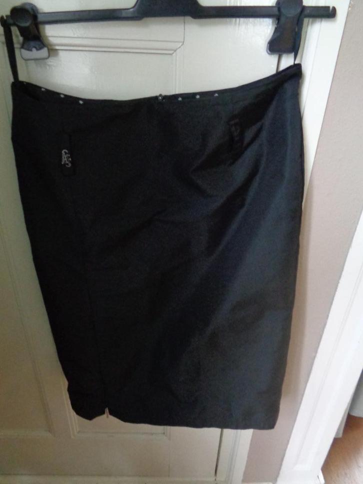 Sjieke Airfield rok:mt 40, Kleding | Dames, Rokken, Zo goed als nieuw, Maat 38/40 (M), Zwart, Knielengte, Ophalen of Verzenden