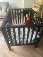 Box zwart met matras & boxkleed, Ophalen, Gebruikt, Vierkant, Boxkleed