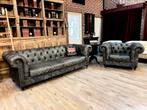 Chesterfield set 3 zits & club fauteuil, Ophalen, Info@chesterfieldjunkie.nl, Nieuw, Chesterfield