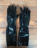 Latex | Rubber | Korte handschoenen | Maat M, Zwart, Overige typen, Verzenden