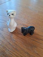 Kleine Poesjes Beeldjes Set, Ophalen of Verzenden, Gebruikt, Dier