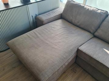 Chaises lounge Kivik Ikea taupe kleur 
