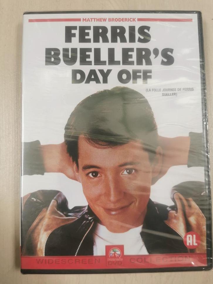 Ferris Bueller's day off (1986) in seal, Cd's en Dvd's, Dvd's | Komedie, Nieuw in verpakking, Actiekomedie, Alle leeftijden, Ophalen of Verzenden