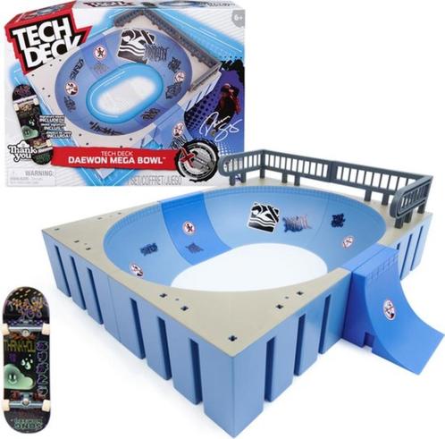Tech Deck - Daewon Mega Bowl (zga)NIEUW!, Verzamelen, Speelgoed, Nieuw, Ophalen of Verzenden
