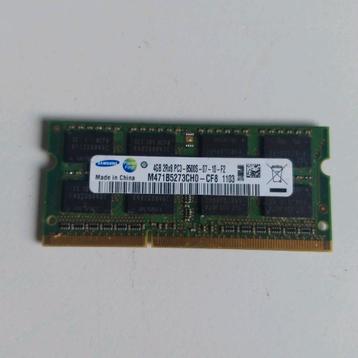 Samsung 4GB DDR3 SODIMM beschikbaar voor biedingen