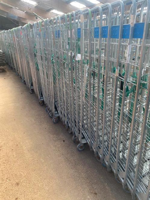 rolcontainers 2 heks nestelbaar ook 3 en 4 heks en schappen, Doe-het-zelf en Verbouw, Transportwagens, Gebruikt, Transportkar