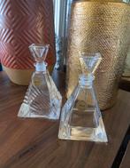 Vintage Kristallen Parfumflesjes - Bari & Riva, Antiek en Kunst, Antiek | Glas en Kristal, Ophalen of Verzenden