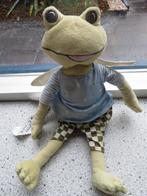Kikker Groda van IKEA zacht velours met kleertjes, Ophalen of Verzenden, Zo goed als nieuw, Kikker